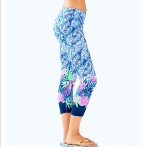 NWT  XL LILLY PULITZER leggings *unique print *